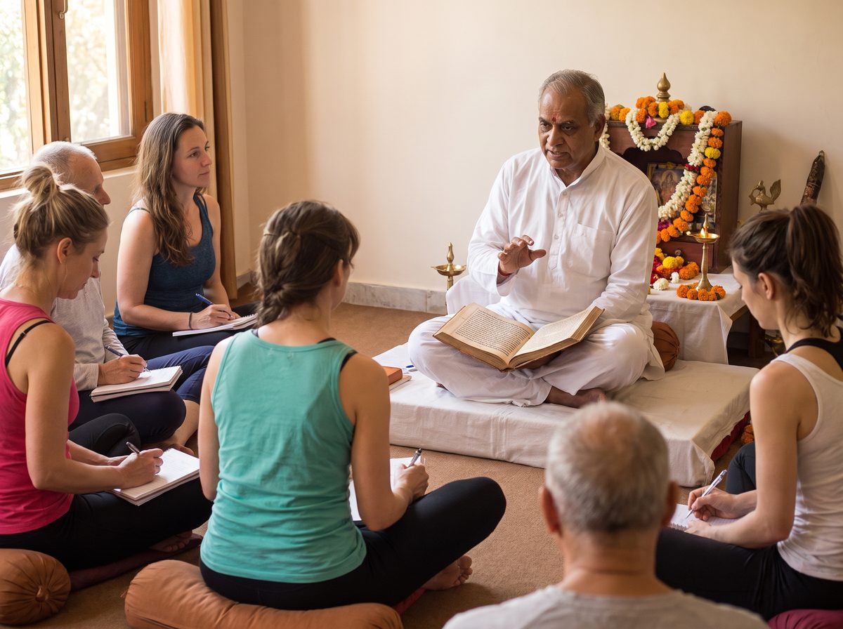 Yoga philosophy class with the Yoga Sutras